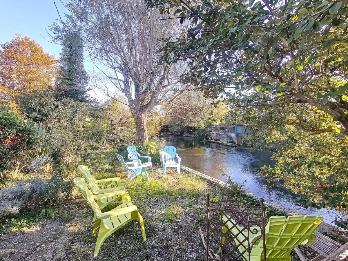 Gite L'Odonate, Partage Des Eaux LʼIsle-sur-la-Sorgue Esterno foto